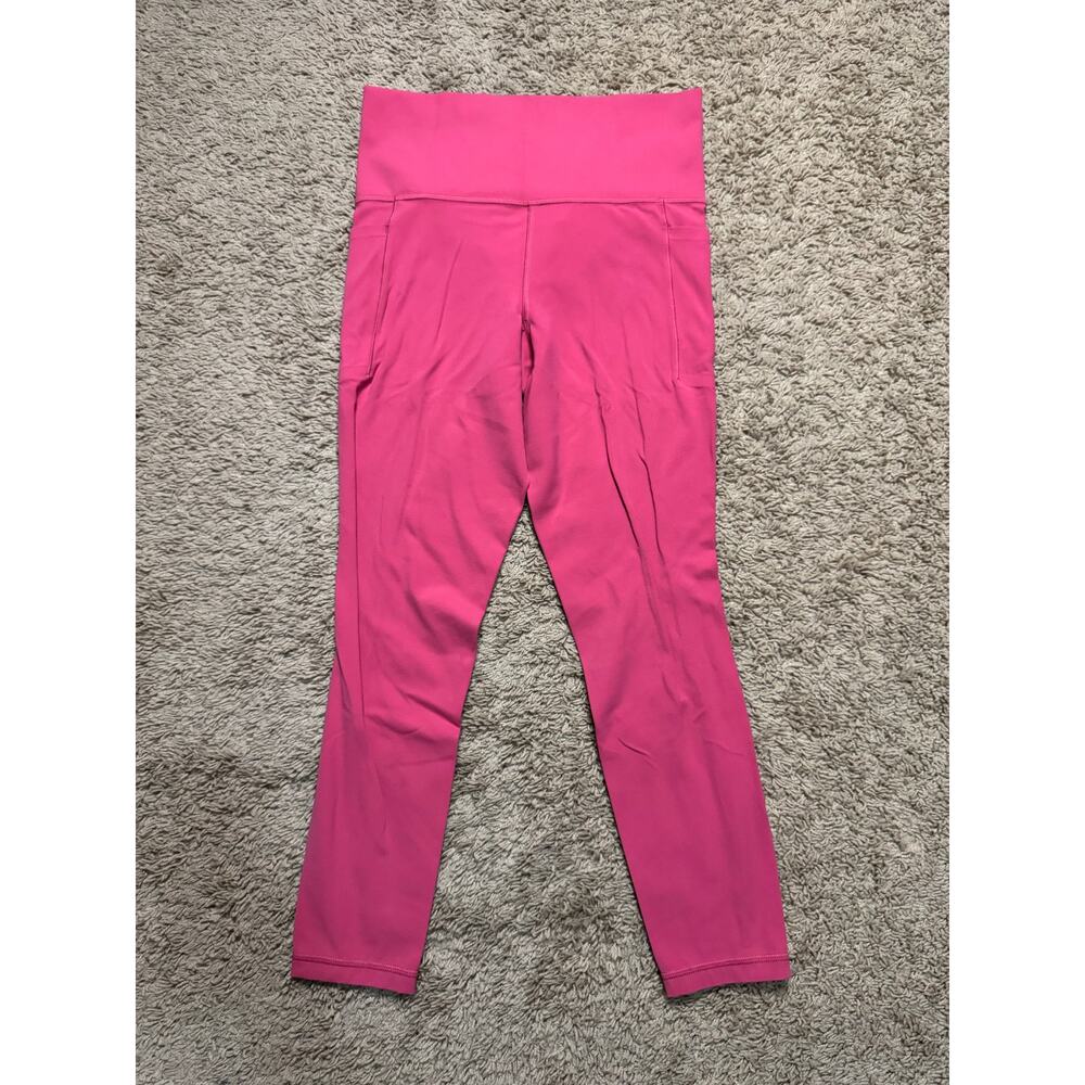 Athleta 7/8 Leggings with Side Pockets | High-Rise | Pink | Size S